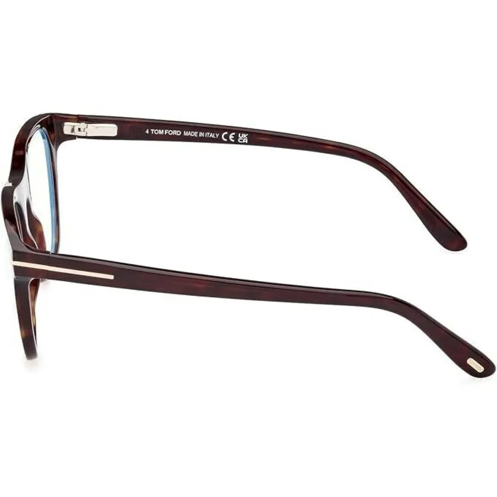 Tom Ford FT5895B Eyeglasses Havana Acetate Square